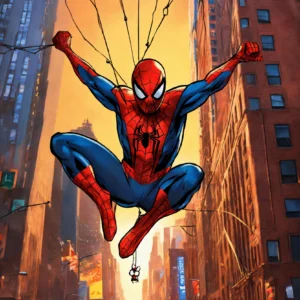 Spider Rope Hero Gangster Crime